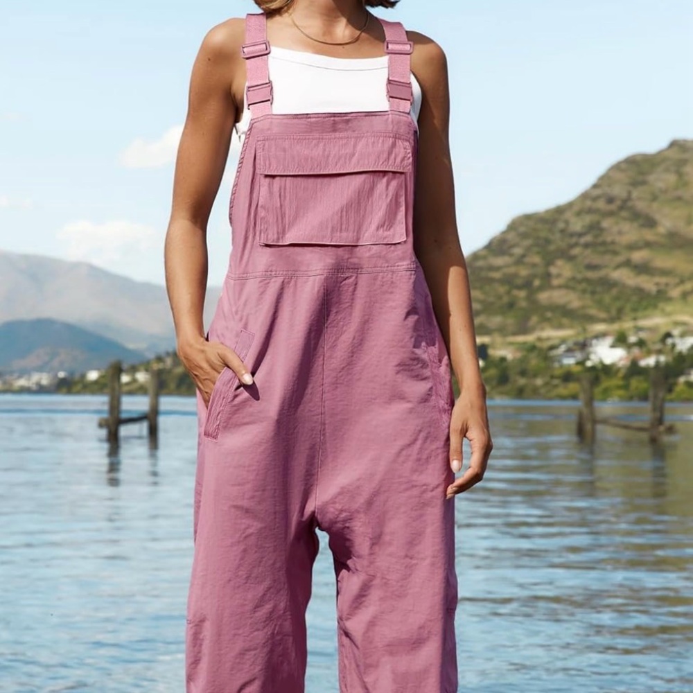Pink Women's Jumpsuit